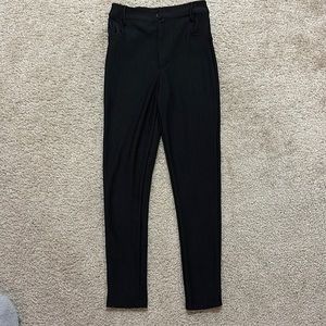 Ribbed high waisted leggings